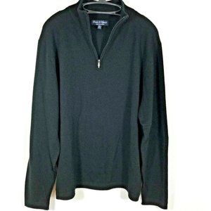 Davis & Squire Sweater Merino Wool Quarter Zip